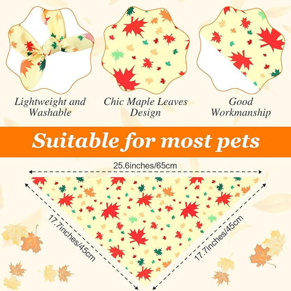 Chunful 100 Pieces Dog Bandanas Bulk Pet Bandanas