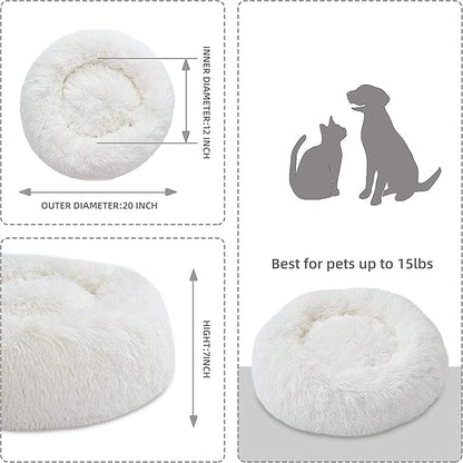 Cat Beds for Indoor Cats 20/24 inches,