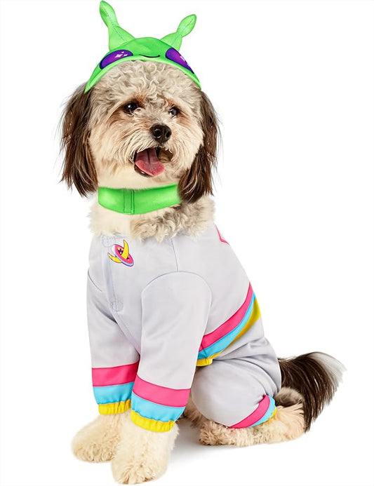 Rubies Alien Fun and Cute Pet Costume Jumpsuit and Hood for Themed Party and Halloween, Small