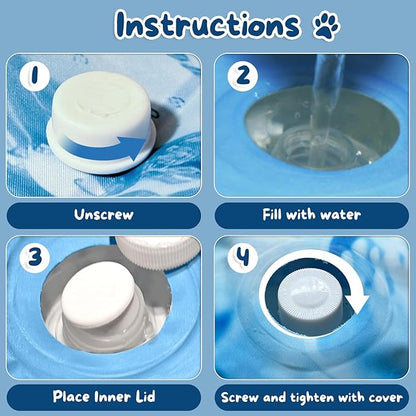 Dog Cooling Mat (29.5X29.5in)