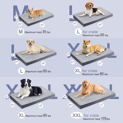 Figopage Small Medium Dog Bed 30 inch