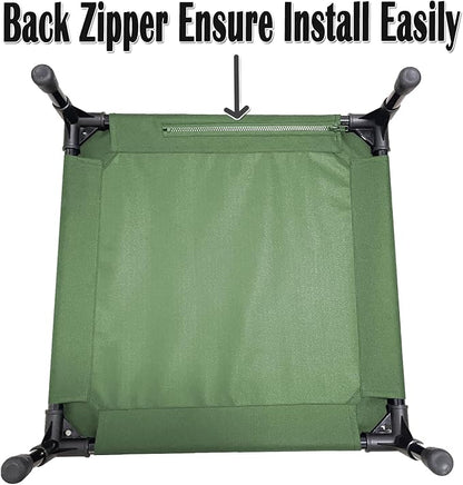 Love&go Elevated Dog Bed with Metal Frame Small-18.5x18.5x5.5 inch)