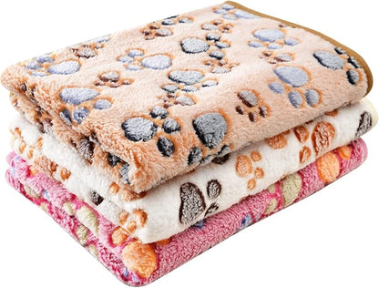 UTTPLL Blanket-Premium-Flannel-Medium-Printed Throw for Cat Dog Puppy Animals