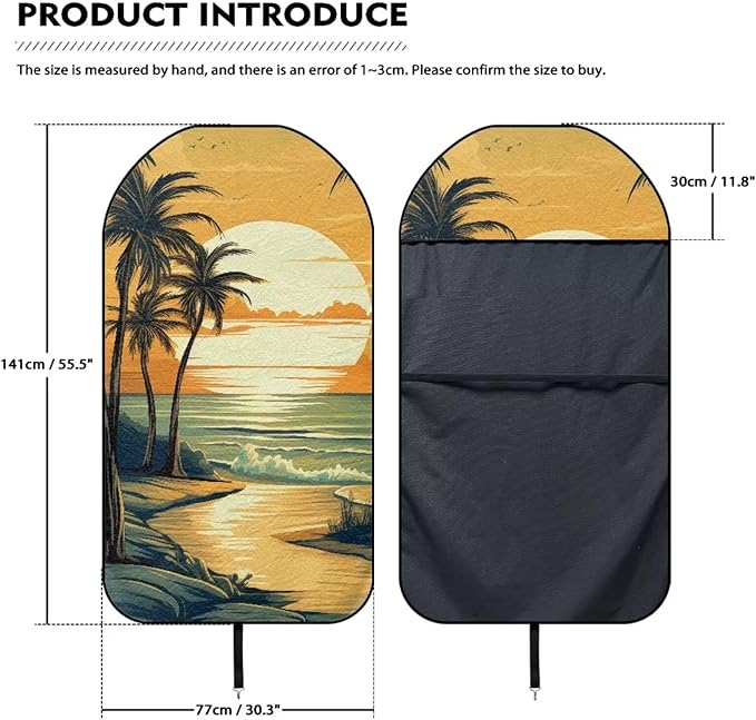 Yewattles Anti Slip Waterproof Car Seat Protector After