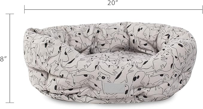 Fringe Studio Pet Bed 20 x 19 x 8 inches (203001), Small