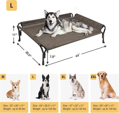 Veehoo Cooling Elevated Dog Bed