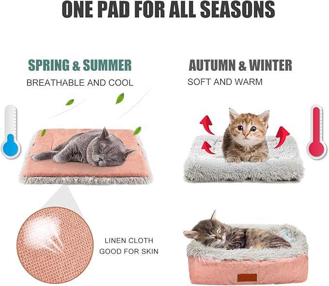 Heated Cat Bed Self Warming 24x20inch