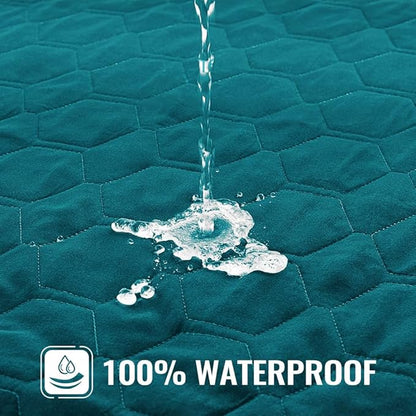 nanbowang Waterproof Dog Bed Covers Replacement Washable Pet Hair Easy to Remove (27X36X6 (1pack),