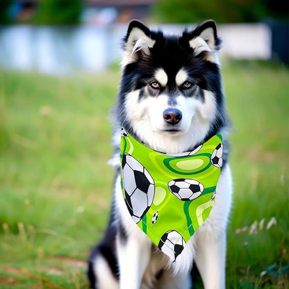 Sports Dog Bandanas for Large Dogs Breed 33 7PCS