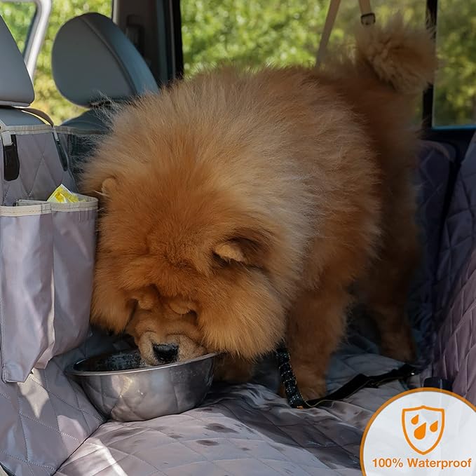 iBuddy Dog Seat Cover for Trucks 100% Waterproof