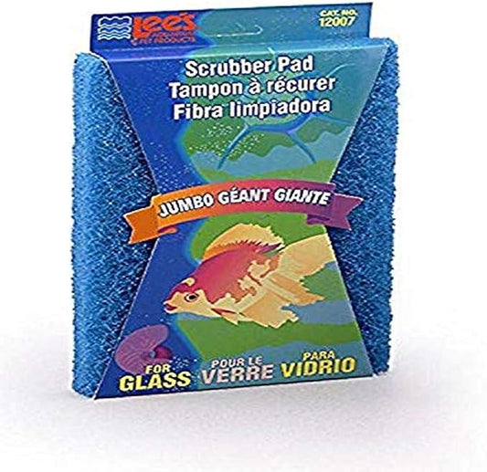 Lee's Pet Products ALE12007 Xl Coarse Glass Algae Scrubber Pad for Aquarium