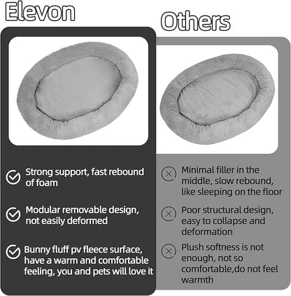 Elevon Human Dog Bed for Adults 71"x47"x12" Large