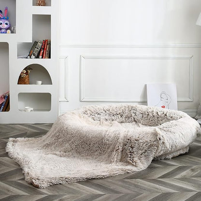 Giant Dog Bed for Human with Matching Blanket 75 * 55 XXXXXXL