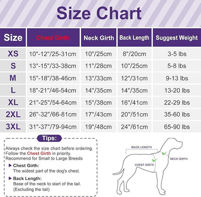 cyeollo Dog Pajamas for Small Dogs Fleece Dog Onesie Pjs Jumpsuit Thermal Stretchable Pet Apparel Warm Coat for Dogs Girls