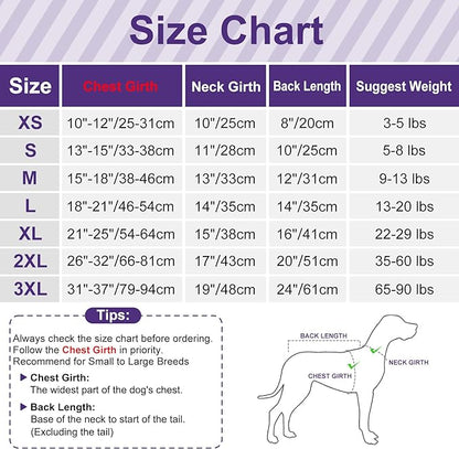 cyeollo Dog Pajamas Fleece Dog Pjs Thermal Stretchable Dog Onesie Winter Jumpsuit for Small Dogs Warm Pet Cold Weather Coats