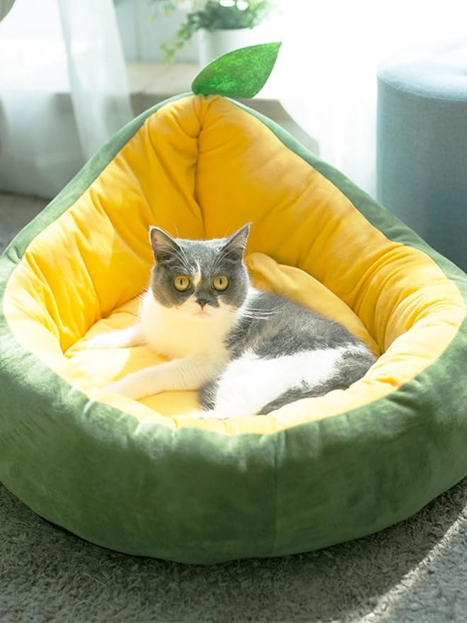 QWINEE Cat Dog Crate Mat Puppy Sleeping Bed