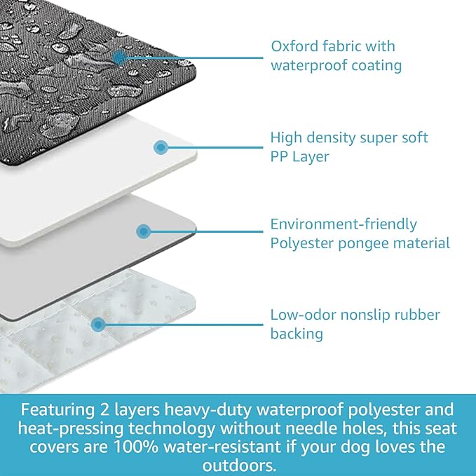 Lassie Dog Seat Covers for Cars Back Seat