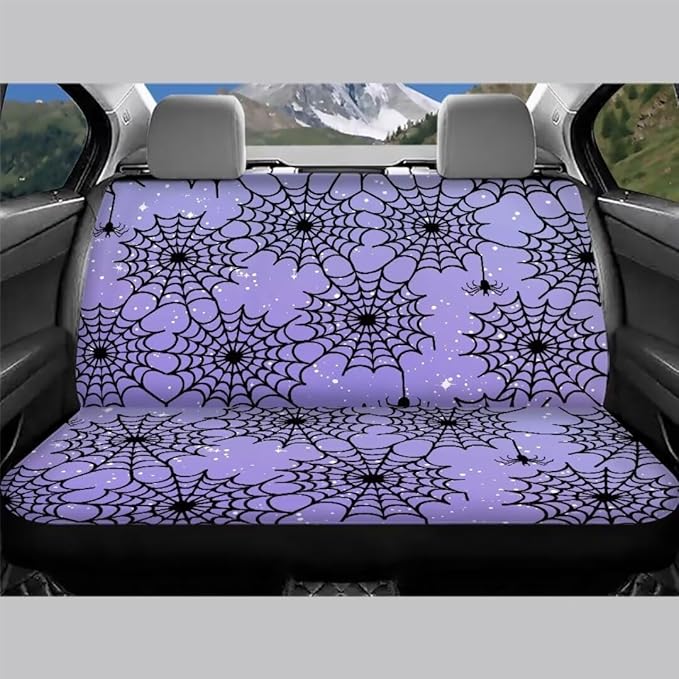 Spider Web Series Car Rear Seat Covers