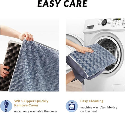 Figopage Orthopedic Memory Foam Dog Bed for Large Dogs