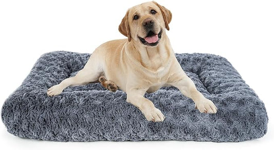 Dog Beds Crate Pad for Medium (41"x27"Dark Grey)