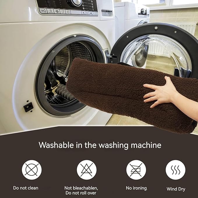 Large Dog Bed Crate Pad Luxury Plush Soft