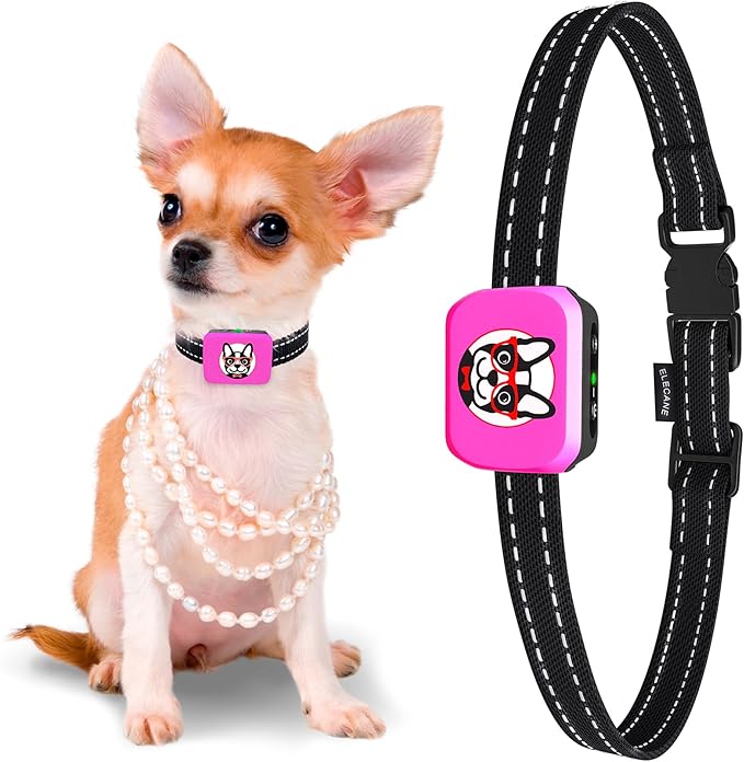 Small Dog Bark Collar Rechargeable 5-15lbs -