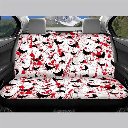 Bloodstained Bat Car Rear Seat Covers