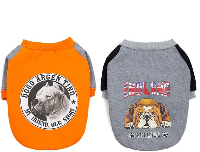 Bulldog Dog Clothes pet Clothes Dog Clothes pet Clothing Dog Clothing Bulldog Sweater (M