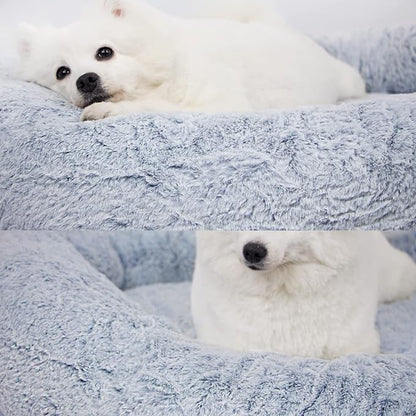 N&V Medium Orthopedic Donut Dog Bed