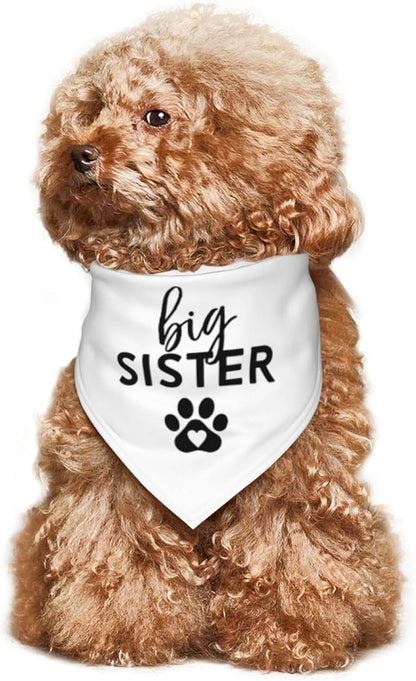 Big Sister Dog Bandana