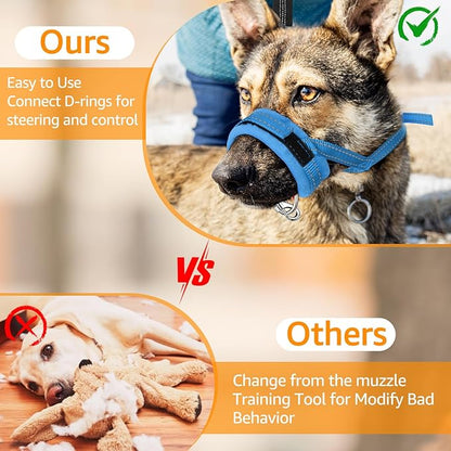 SlowTon Soft Dog Muzzle