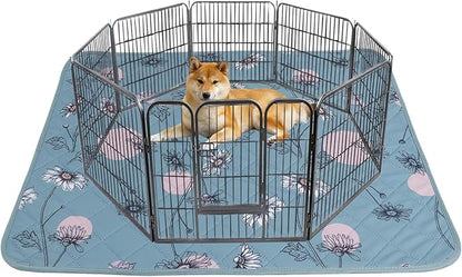 IEUUMLER Washable Pee Pads for Dogs 1 Pack EU007 (Green 48"X48"-1pcs)