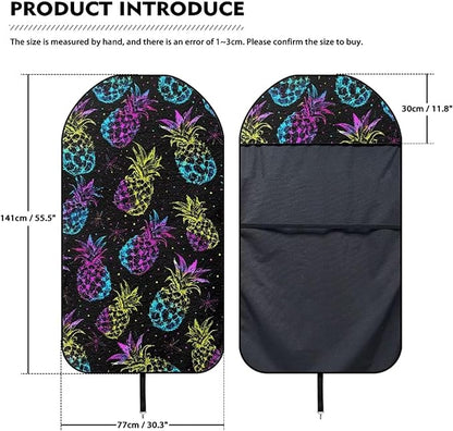 Yewattles Colorful Pineapple Waterproof Automotive Seat Cover