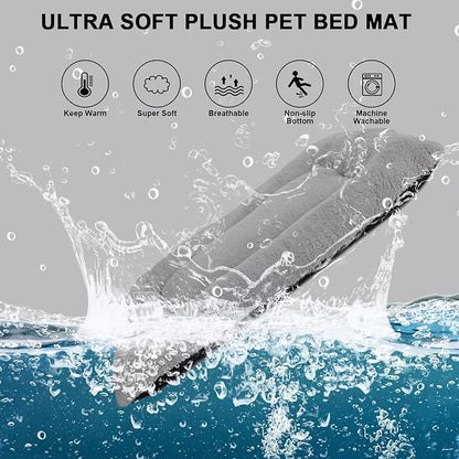 Dog Crate Bed 24 x 18 Washable 25 lbs