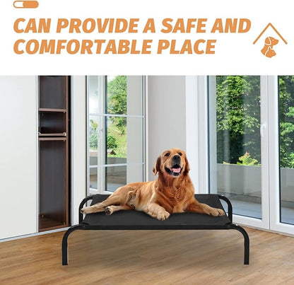 iplusmile Pet Bed Mesh Elevated Dog Bed Breathable