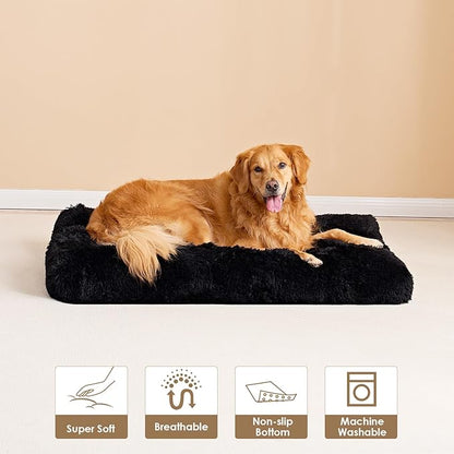 EHEYCIGA Fluffy Dog Crate Pad