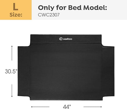 Veehoo Dog Bed Replacement Cover for Bed Model CWC2307
