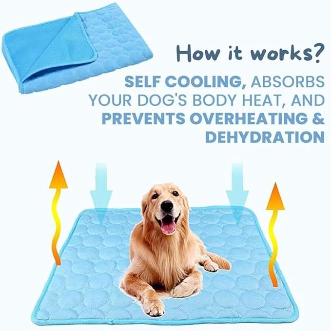 Summer Dog Cooling Mat 28 * 22IN