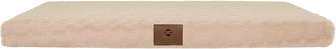 American Kennel Club Orthopedic Crate Mat 23 by 36-Inch, Tan