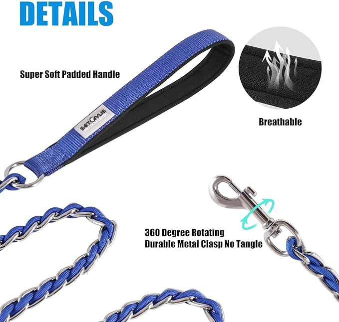 Dog Leash Chew Proof 4FT)