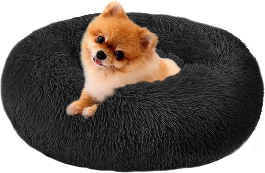 MFOX Calming Dog Bed (L/XL/XXL/XXXL) for Medium and 25/35/55/100lbs