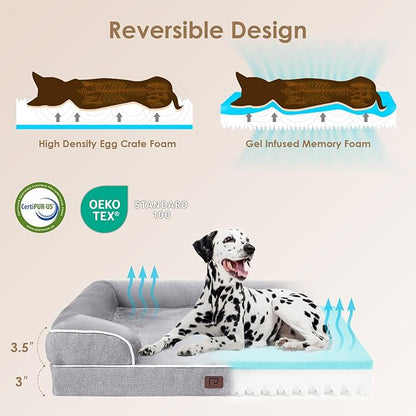 EHEYCIGA Orthopedic Dog Beds for Extra Large Dogs