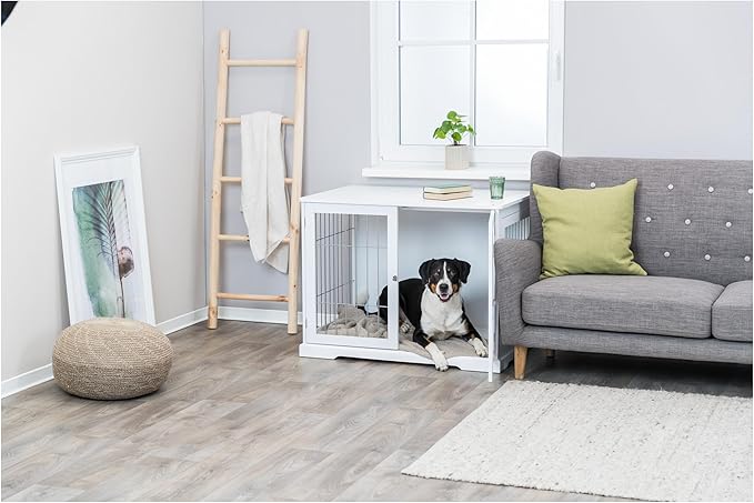 TRIXIE 38.7" Indoor Dog Crate 66 lb,