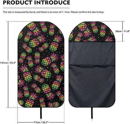 Yewattles Pineapple Pattern Waterproof Car Interior Accessories