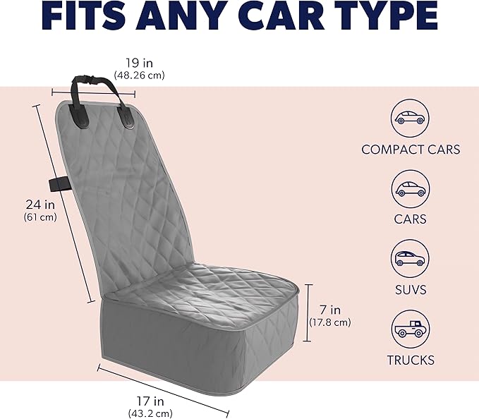 Active Pets Front Dog Car Seat Cover for SUV