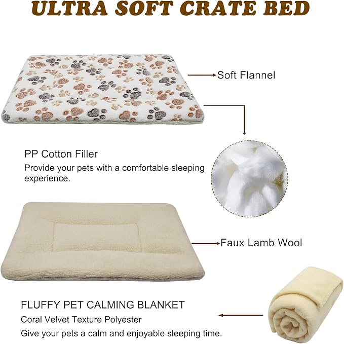 Cat Dog Bed Mat & Blanket