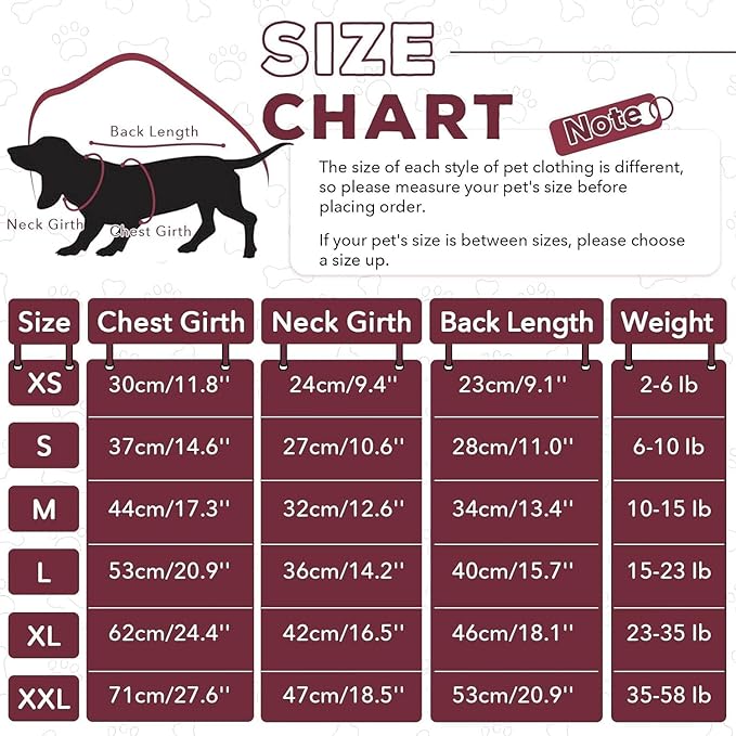 Large Dog Sweater Fall