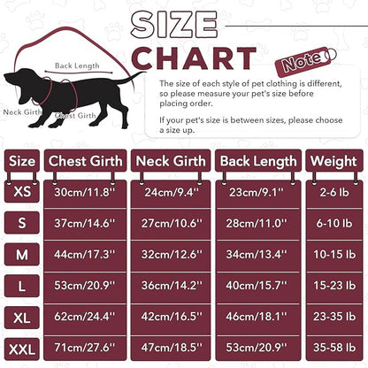 Large Dog Sweater Fall