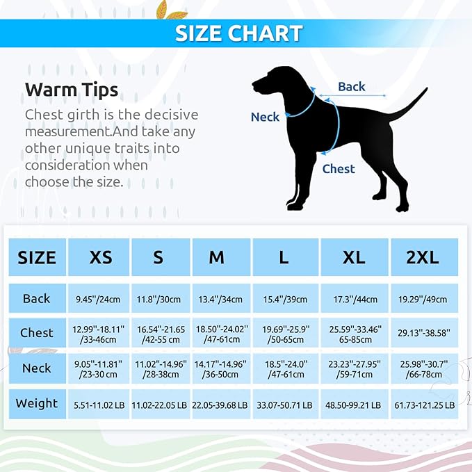 ASENKU Dog Life Jacket with Rescue Handle