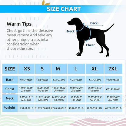 ASENKU Dog Life Jacket with Rescue Handle